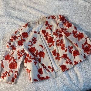 Rebecca Taylor scarlet jacket